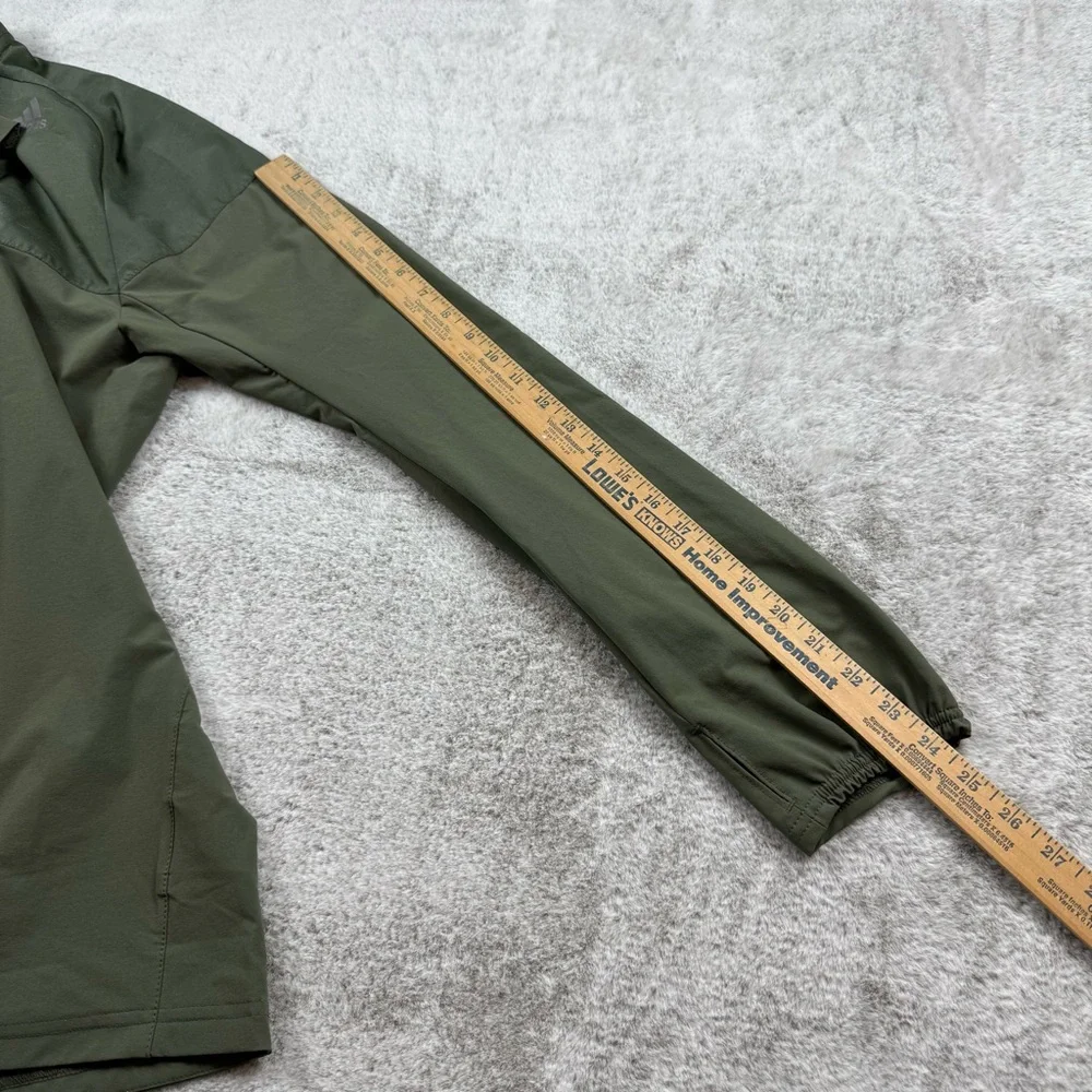 Adidas supernova storm running jacket men’s XL Olive‎ Green full zip activewear